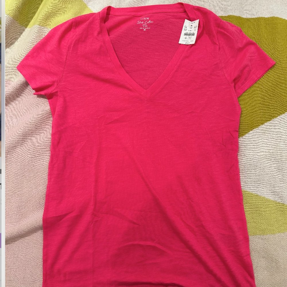 Jcrew Slub Cotton Tee